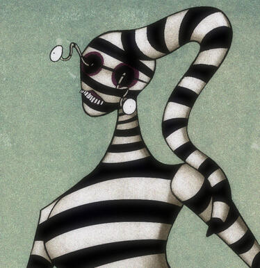 Lady in Stripes October, 2025