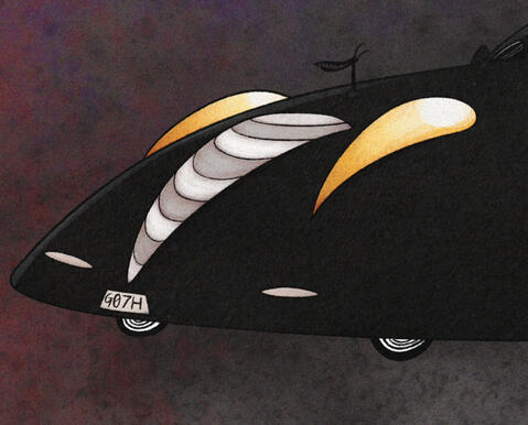Tim Burton Car Designs May, 2026