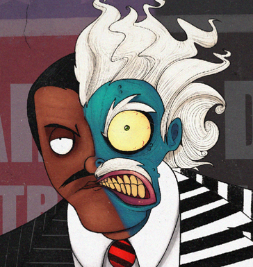 Burtonverse Two-Face May, 2026